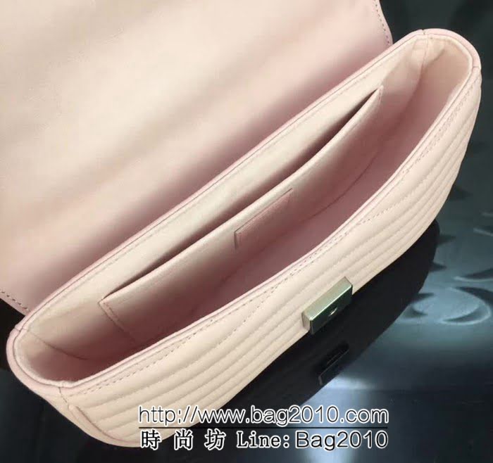 路易威登LV頂級原單M51498粉色 NEW WAVE 中號牛皮鏈條包 YDH1767
